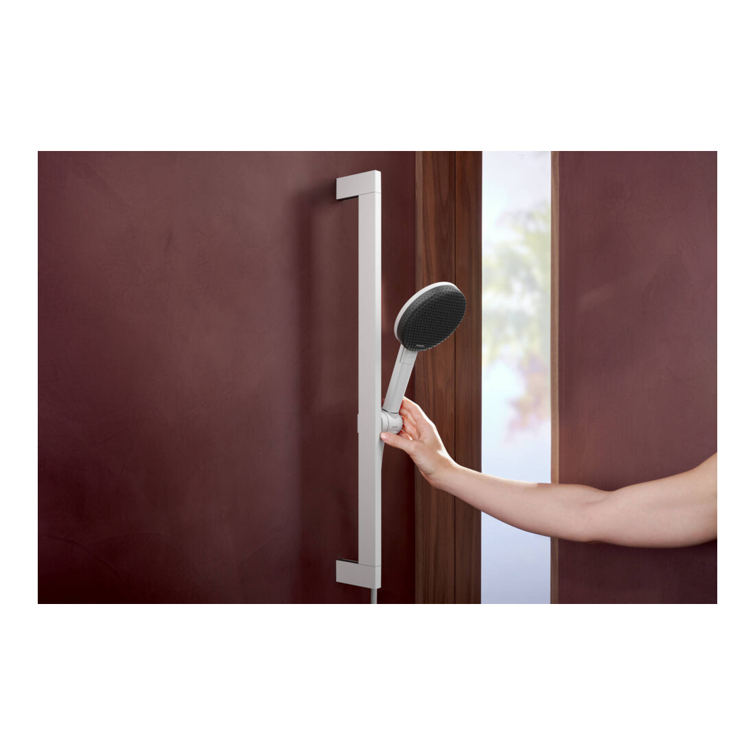 hansgrohe B-S Raindance Al. Se S EcoSm. BrSt Uni. E, 3je, Bohrabst. 625mm, m.-we