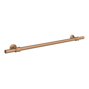hansgrohe Badetuchhalter Axor Montreux 600mm, brush. bron, Metall, Wandmontage