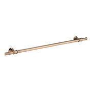 hansgrohe Badetuchhalter Axor Montreux 800mm, pol. r gold, Metall, Wandmontage