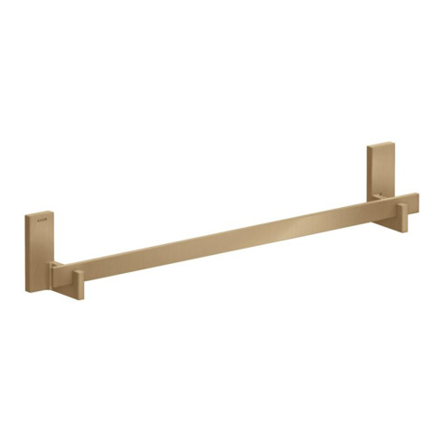 hansgrohe Badetuchhalter Axor Uni Rectangular 600mm, brushed bronze