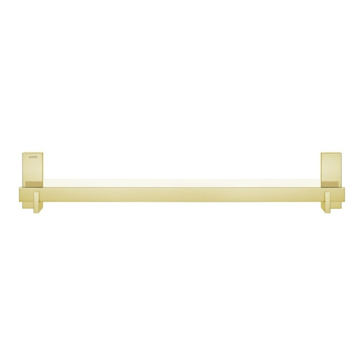hansgrohe Badetuchhalter Axor Uni Rectangular 600mm, polished gold optic