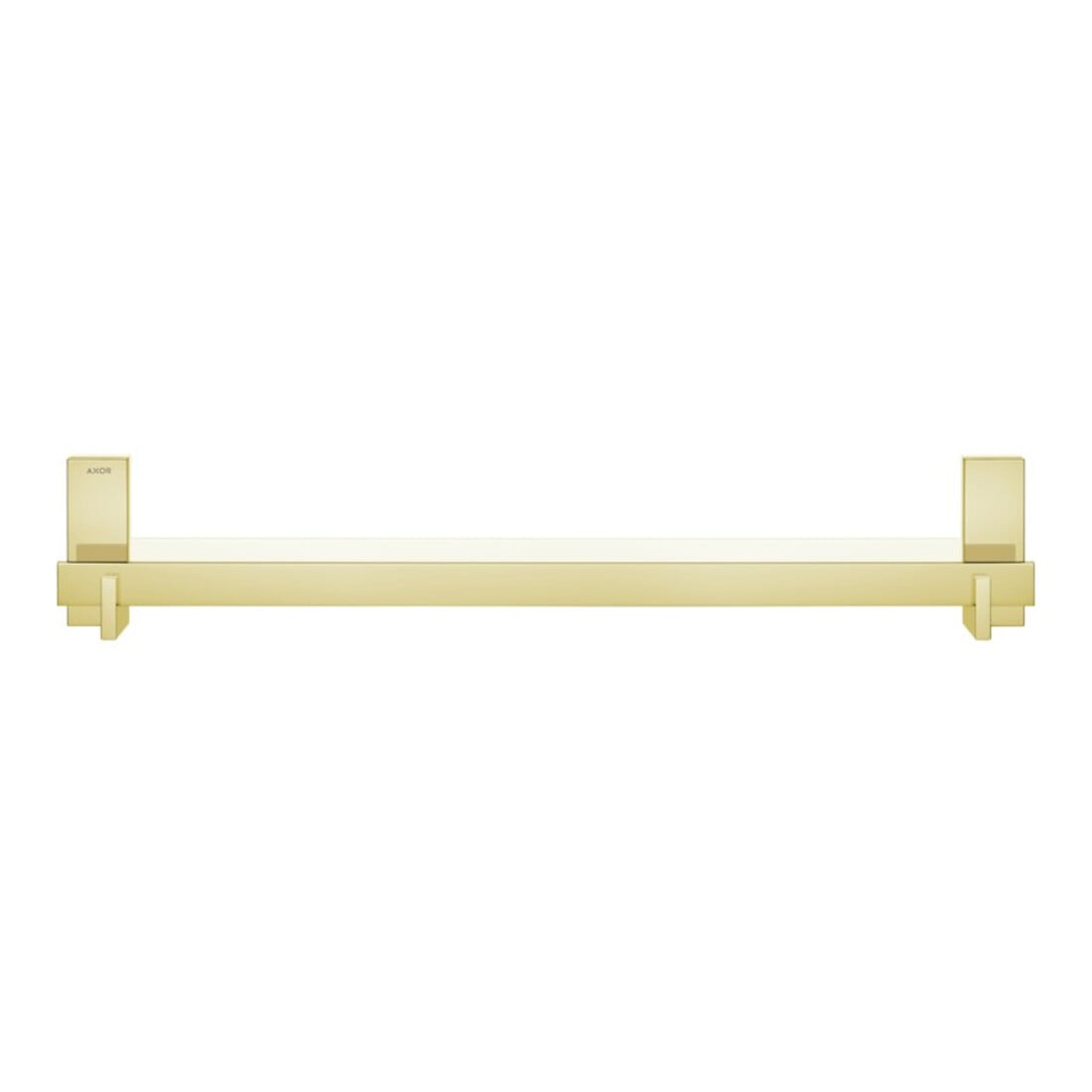 hansgrohe Badetuchhalter Axor Uni Rectangular 600mm, polished gold optic