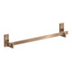 hansgrohe Badetuchhalter Axor Uni Rectangular 600mm, polished red gold-1
