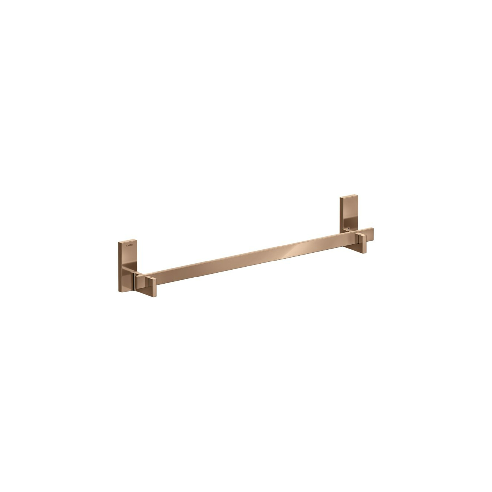 hansgrohe Badetuchhalter Axor Uni Rectangular 600mm, polished red gold