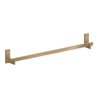hansgrohe Badetuchhalter Axor Uni Rectangular 800mm, brushed bronze