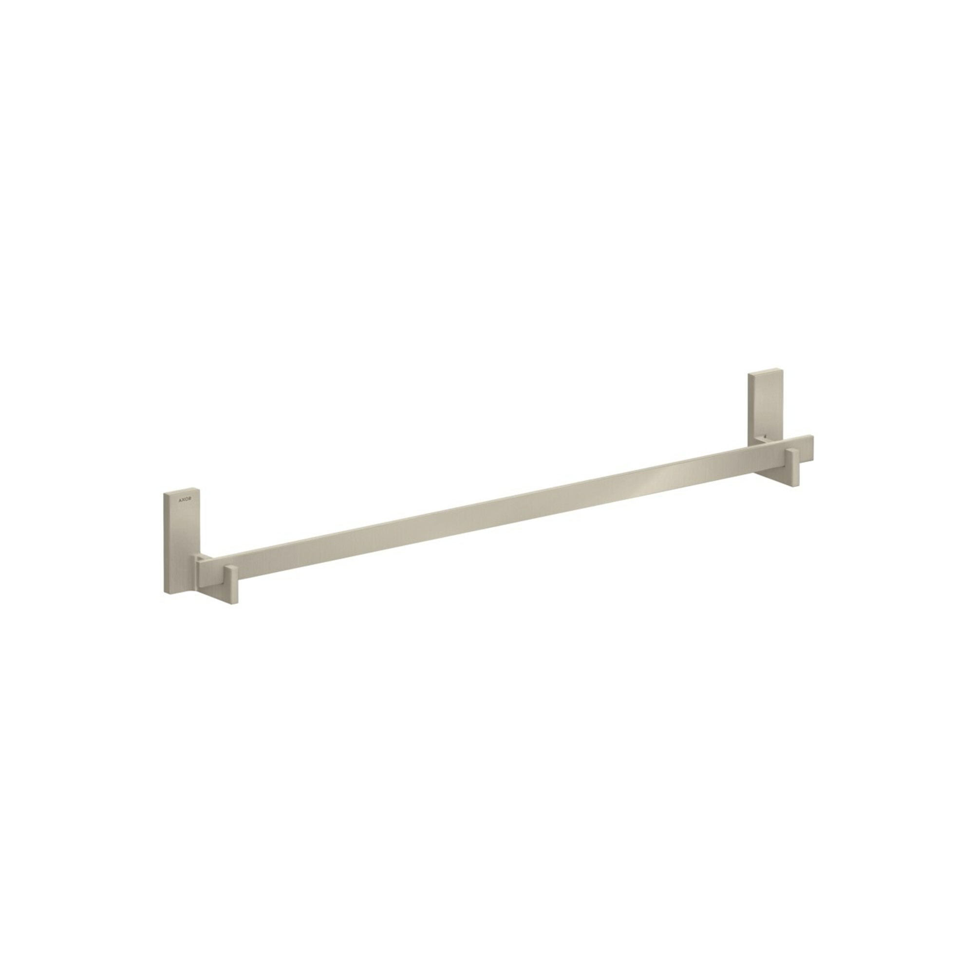 hansgrohe Badetuchhalter Axor Uni Rectangular 800mm, brushed nickel