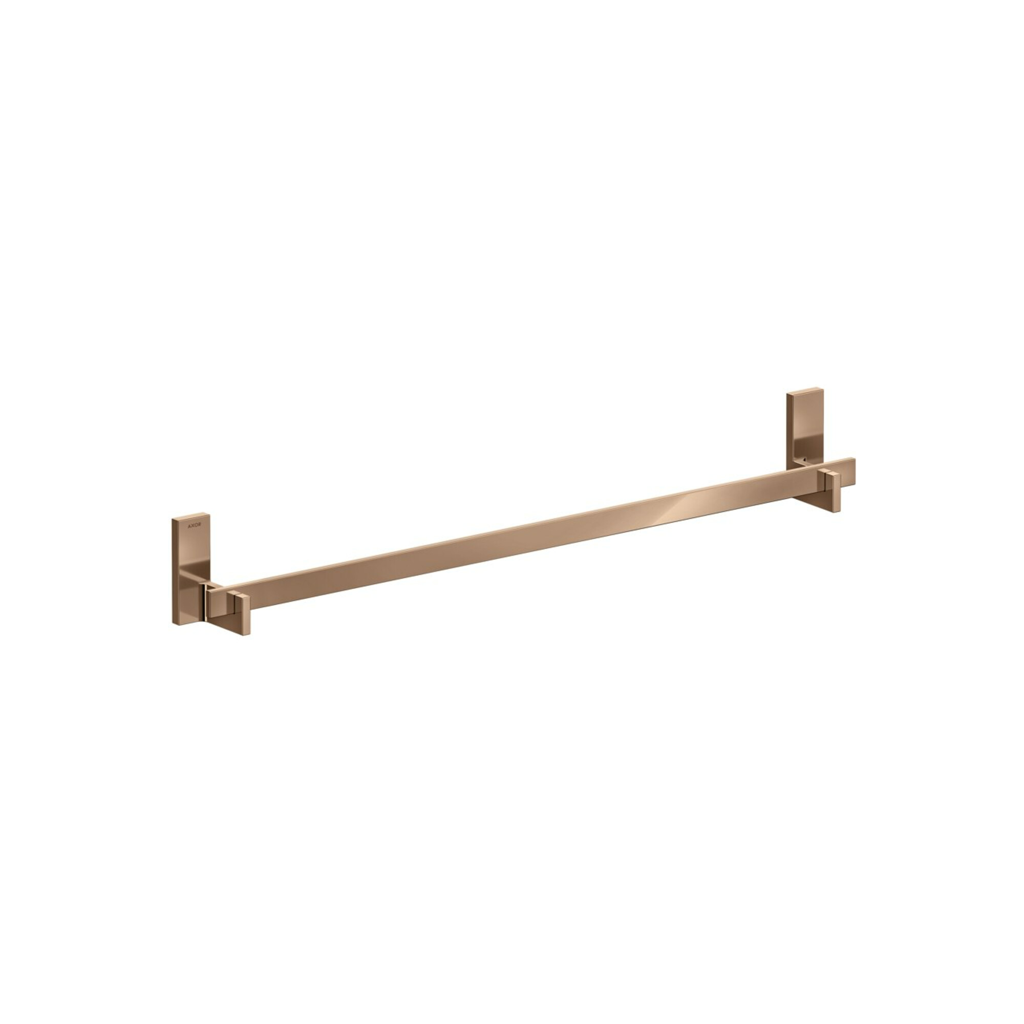 hansgrohe Badetuchhalter Axor Uni Rectangular 800mm, polished red gold