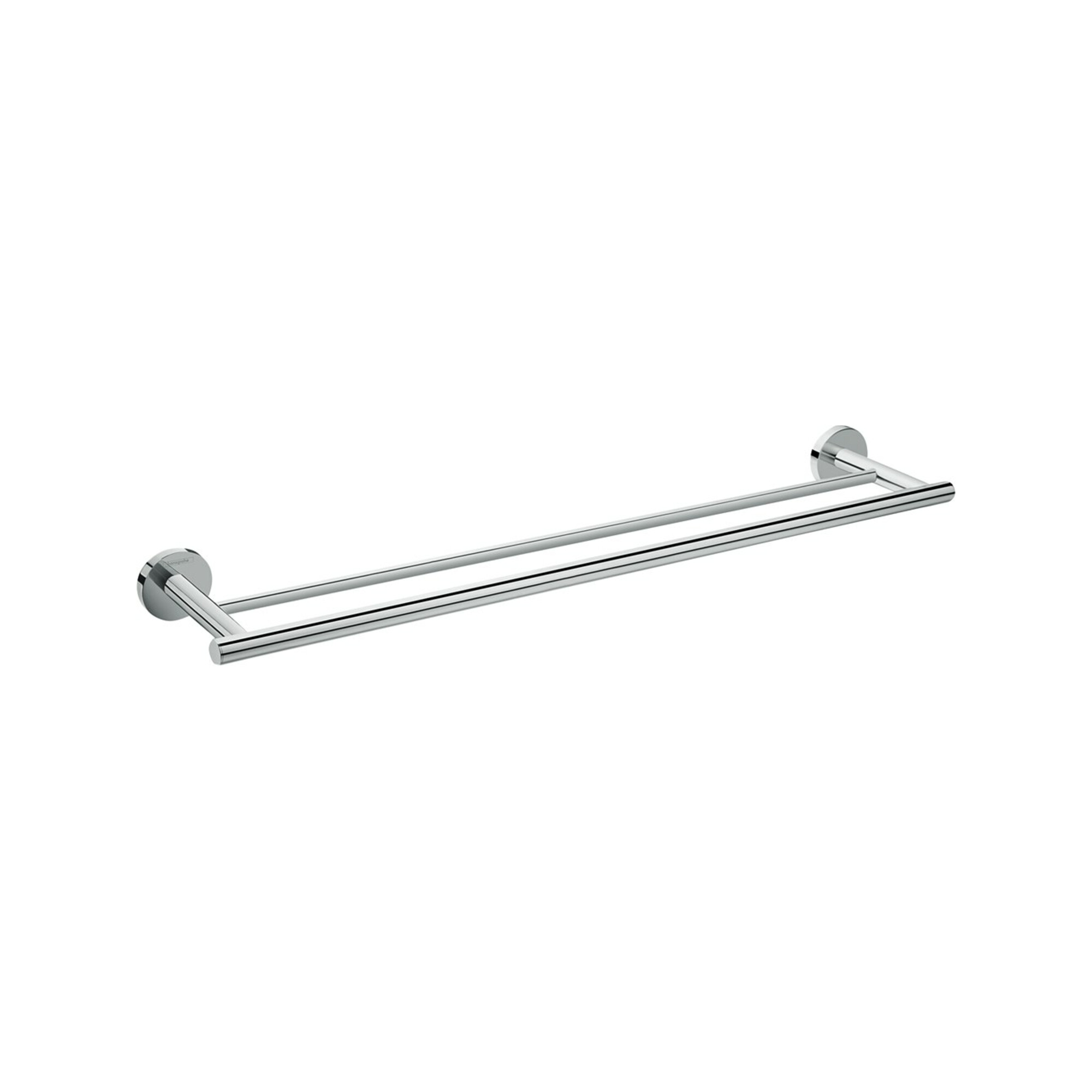 hansgrohe Badetuchhalter Logis Universal L 644mm, dopp., Wandmont., MS, Met., chr