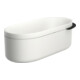 hansgrohe Badewanne Axor Urquiola 1900x850mm, we, a MG m Gelcoat, matt-sw-3