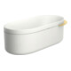hansgrohe Baignoire Axor Urquiola 1900x850 mm, blanche, MG avec Gelcoat, finition or optique-3