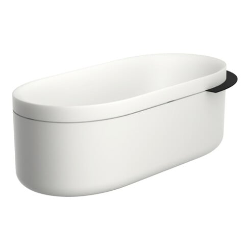 hansgrohe Baignoire Axor Urquiola 1900x850mm, blanc, gelcoat mat