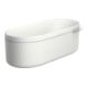 hansgrohe Baignoire Axor Urquiola 1900x850mm, blanc, MG avec gelcoat, chrome-4