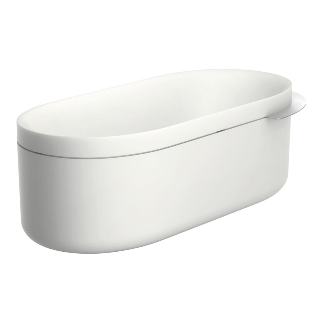 hansgrohe Baignoire Axor Urquiola 1900x850mm, blanc, MG avec gelcoat, chrome