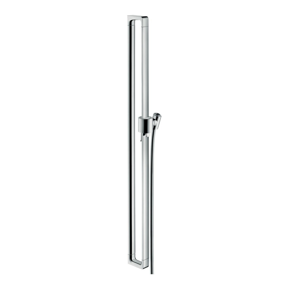 hansgrohe Barre de douche Axor Citterio E 900 mm, avec flexible 1600 mm, aspect acier inoxydable
