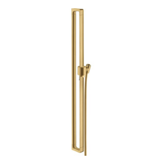 hansgrohe Barre de douche Axor Citterio E 900 mm, avec flexible 1600 mm, or brossé optique