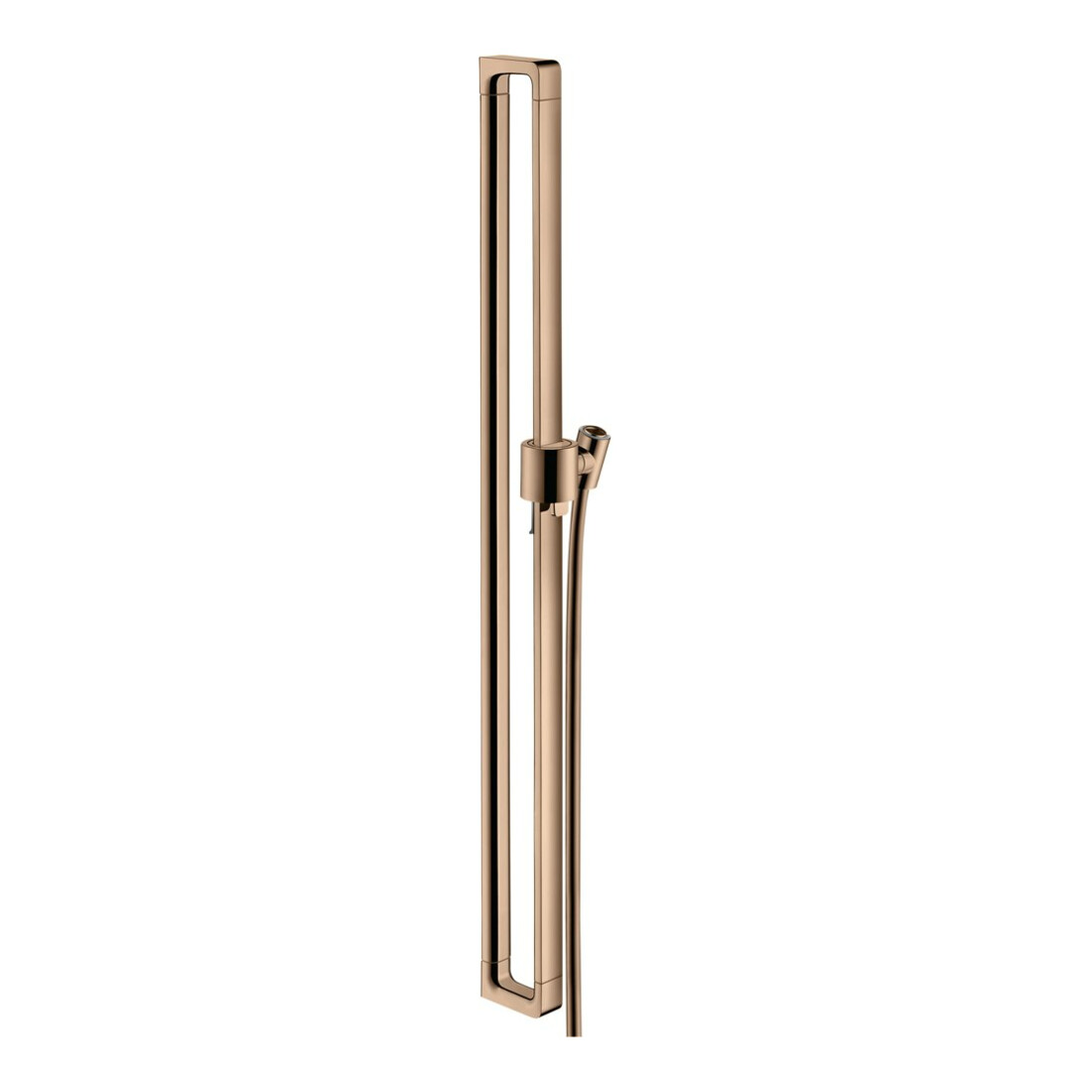 hansgrohe Barre de douche Axor Citterio E 900 mm, avec tuyau 1600 mm, or rouge poli