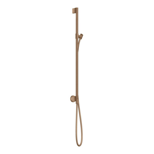 hansgrohe Barre de douche Axor One m WA, tuyau 1600 mm, brossé or