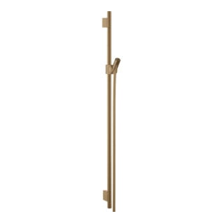 hansgrohe Barre de douche Axor Uno 900 mm, avec flexible 1600 mm, bronze brossé
