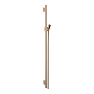 hansgrohe Barre de douche Axor Uno 900 mm, avec flexible 1600 mm, or rouge poli