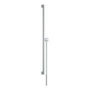 hansgrohe Barre de douche Unica 950 mm, noir mat