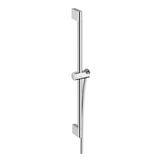 hansgrohe Barre de douche Unica Pulsify S 669 mm, avec support de douchette à bouton-poussoir, chrome