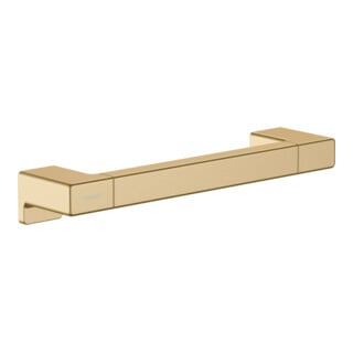hansgrohe Barre de maintien AddStoris L 348mm, fixation murale, métal, bronze brossé