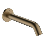 hansgrohe Bec de baignoire Tecturis S Déport 198 mm, bronze brossé
