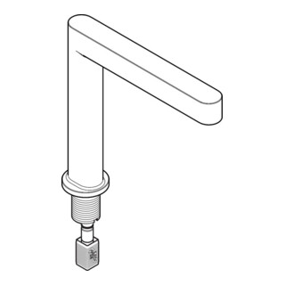 hansgrohe Bec mitigeur lavabo 3 trous 160 Finoris MB