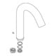 hansgrohe Bec pour robinet lavabo 2 poignées chrome-1
