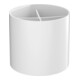 hansgrohe Becher WallStoris d 126 mm, avec séparateur, en plastique, blanc mat-1