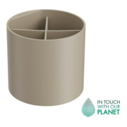 hansgrohe Becher WallStoris Planet EDI Kunststoff, sand (recycelt)-3