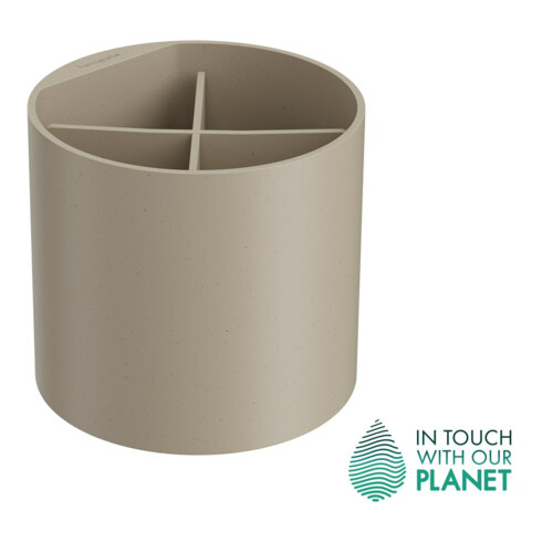 hansgrohe Becher WallStoris Planet EDI plastique, sable (recyclé)