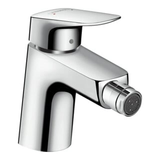 hansgrohe Bidet-Einhebelmischer 70 Logis mit Zugstangen-Ablaufgarnitur, chrom