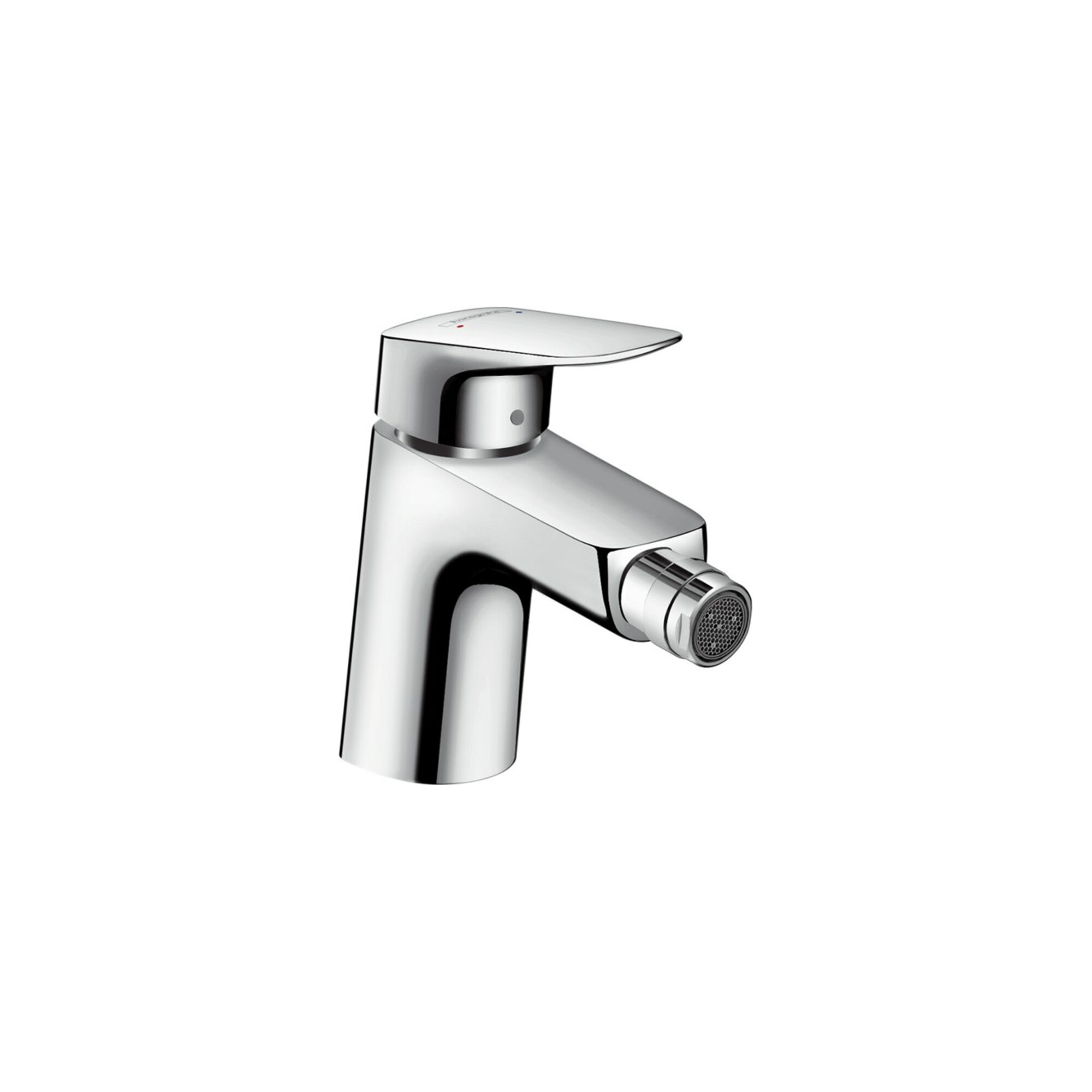 hansgrohe Bidet-Einhebelmischer 70 Logis mit Zugstangen-Ablaufgarnitur, chrom