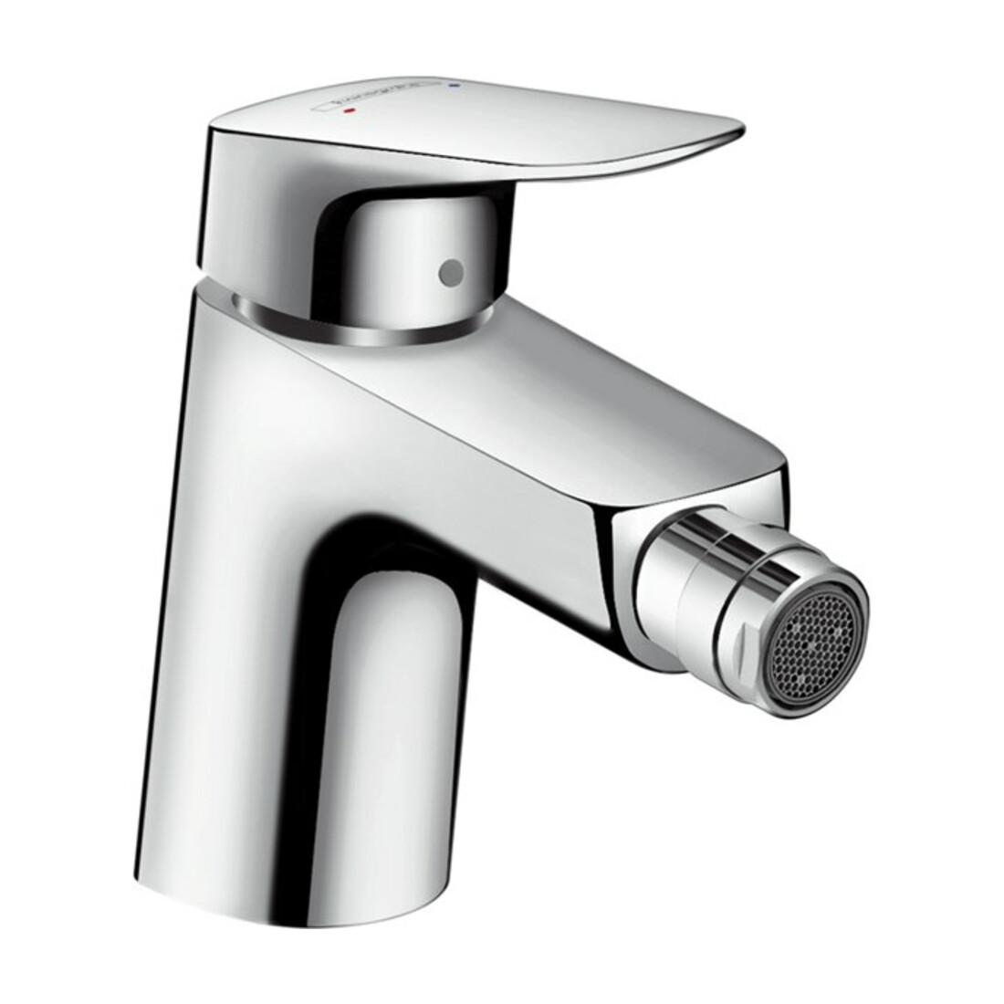 hansgrohe Bidet-Einhebelmischer 70 Logis mit Zugstangen-Ablaufgarnitur, chrom