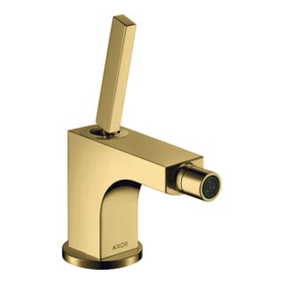 hansgrohe Bidet-Einhebelmischer Axor Citterio A 112mm, m Pin-Griff, ZugstAblGar, po g