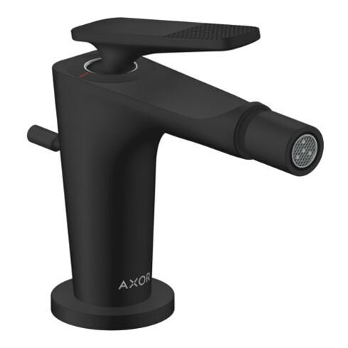 hansgrohe Bidet-Einhebelmischer Axor Citterio C cubic cut, ms, A 113mm, Zugst. Abl.garn
