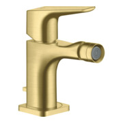 hansgrohe Bidet-Einhebelmischer Axor Citterio E A 114mm, m HG, Zugst.Abl.Gar., brush. br