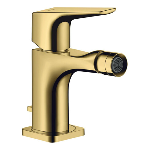 hansgrohe Bidet-Einhebelmischer Axor Citterio E A 114mm, m HG, ZugstAblGar, pol. gol opt
