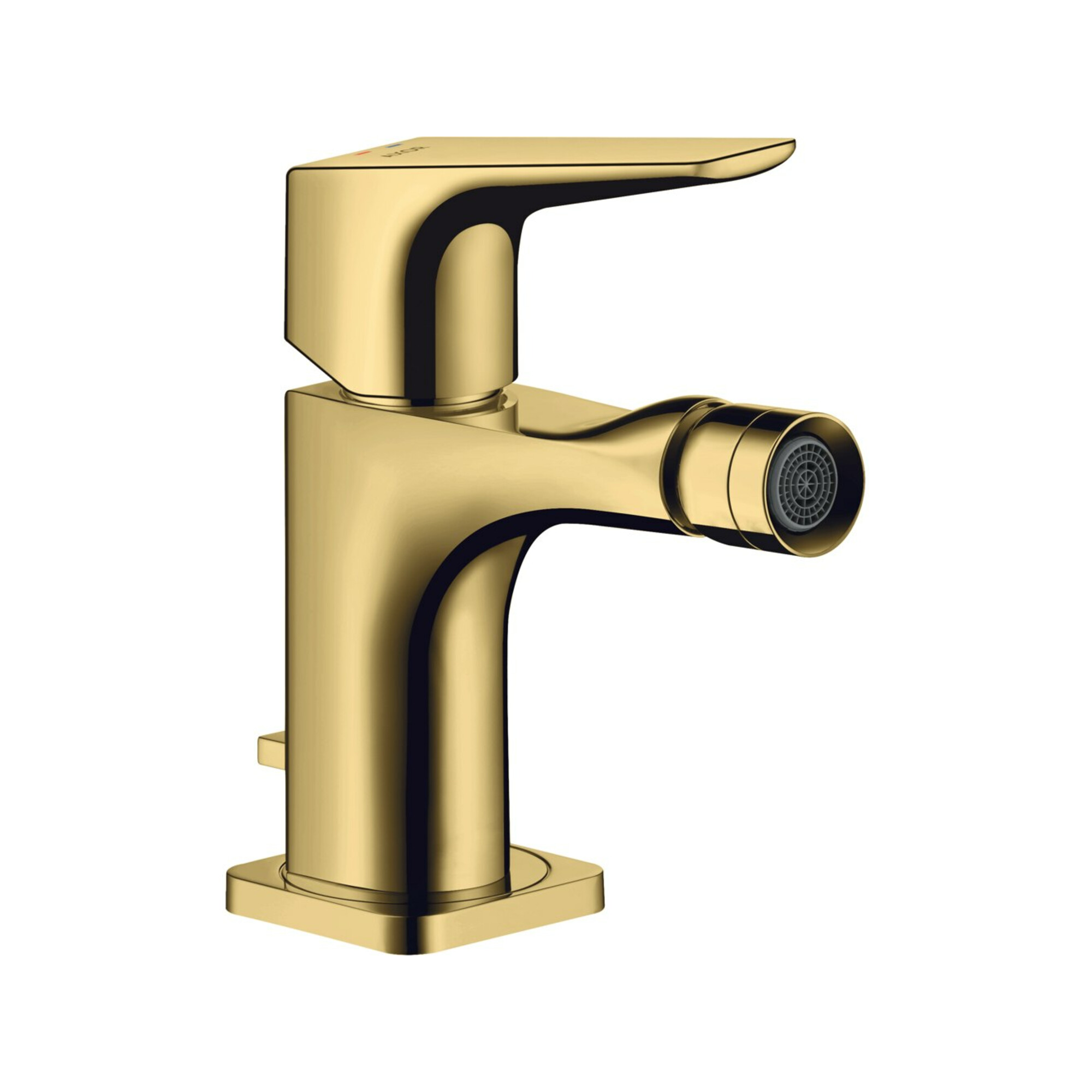 hansgrohe Bidet-Einhebelmischer Axor Citterio E A 114mm, m HG, ZugstAblGar, pol. gol opt