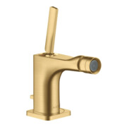 hansgrohe Bidet-Einhebelmischer Axor Citterio E A 114mm, m Pin-Griff, ZugstAblGar, b g o