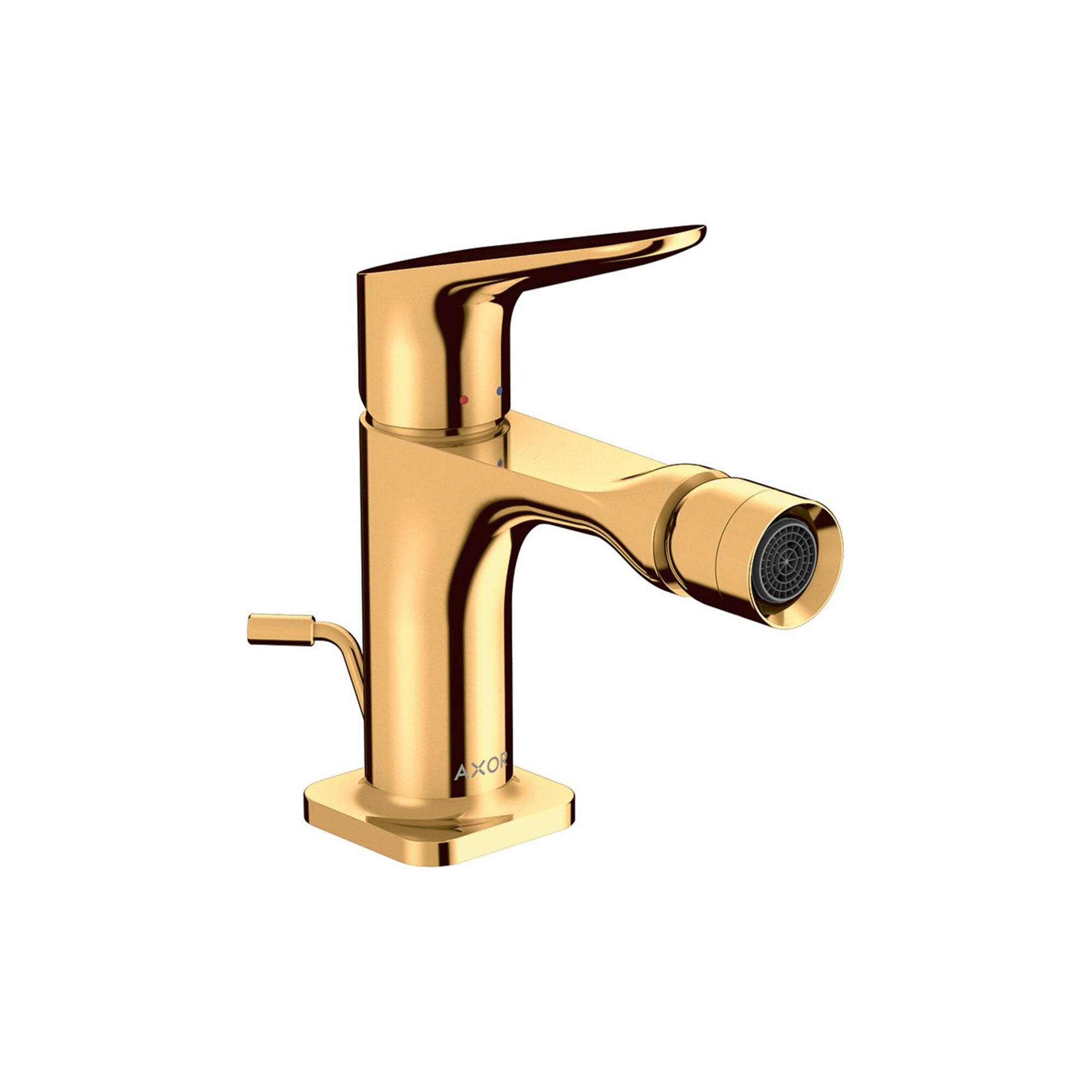 hansgrohe Bidet-Einhebelmischer Axor Citterio M A 116mm, m Zugst.Abl.Gar., pol. gol opt