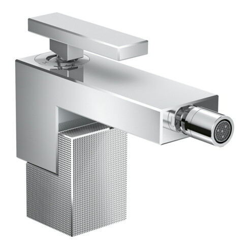 hansgrohe Bidet-Einhebelmischer Axor Edge A 149mm, Pus-Op-Abl, Diamantschl., chr