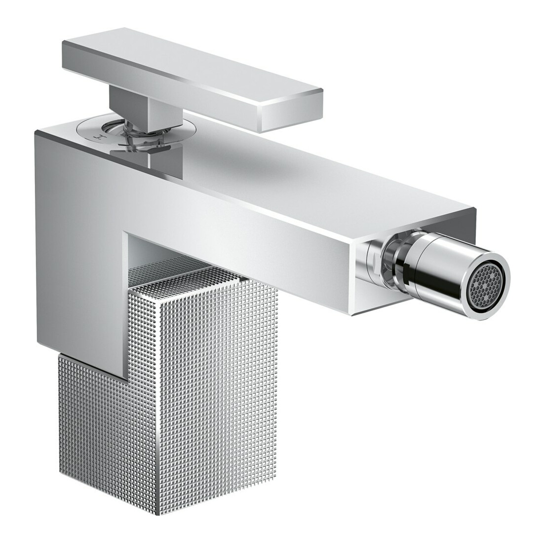 hansgrohe Bidet-Einhebelmischer Axor Edge A 149mm, Pus-Op-Abl, Diamantschl., chr
