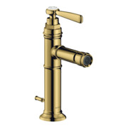 hansgrohe Bidet-Einhebelmischer Axor Montreux A 110mm, m HG, ZugstAblGar, pol. gol opt
