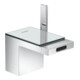 hansgrohe Bidet-Einhebelmischer Axor MyEdition A 121mm, m Pus-Op-Abl, m Pl, cr/Sp.-Glas-1