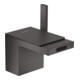 hansgrohe Bidet-Einhebelmischer Axor MyEdition A 121mm, m Pus-Op-Abl, o Pl, b bla vc-5