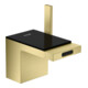 hansgrohe Bidet-Einhebelmischer Axor MyEdition A 121mm, m Pus-Op-Abl, o. Pl., brush. br-2