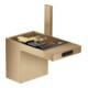 hansgrohe Bidet-Einhebelmischer Axor MyEdition A 121mm, m Pus-Op-Abl, o Pl, brush. bron-1