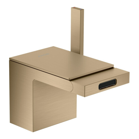 hansgrohe Bidet-Einhebelmischer Axor MyEdition A 121mm, m Pus-Op-Abl, o Pl, brush. bron
